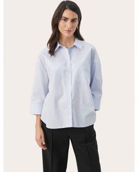 Part Two - Evamari Cotton Shirt - Lyst