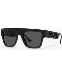 Versace - Ve4430u Rectangular Sunglasses - Lyst