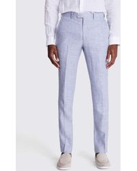 Moss - Tailored Linen Trousers - Lyst