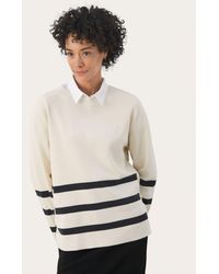 Part Two - Emely Long Sleeve Relaxed Fit Jumper - Lyst