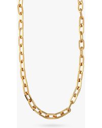 Orelia - Chunky Large Link Chain Necklace - Lyst