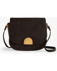 Ted Baker - Imilda Lock Detail Small Leather Satchel Bag - Lyst