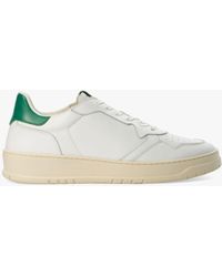 Dune - Trent Leather Low Top Trainers - Lyst