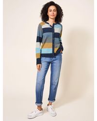 White Stuff Wool Forest Crew Cardigan 