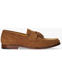 Dune - Blaikes Suede Tassle Loafers - Lyst