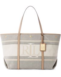 Ralph Lauren - Lauren Emerie Logo Tote Bag - Lyst