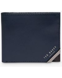 Ted Baker - Korning Leather Bifold Wallet - Lyst