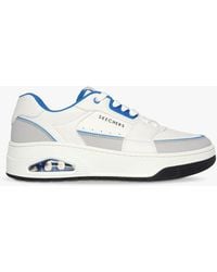 Skechers - Uno Court Low-post Leather Trainers - Lyst