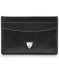 Aspinal of London - Smooth Leather Slim Credit Card Case - Lyst