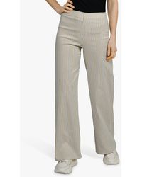 Sisters Point - Cota Multi Stripe Pull-on Wide Leg Trousers - Lyst