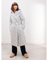 John Lewis - Diamond Quilted Duvet Dressing Gown - Lyst