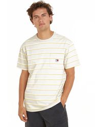 Tommy Hilfiger - Tommy Jeans Easy Stripe Short Sleeved T-shirt - Lyst
