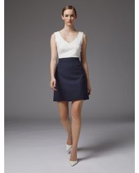 LK Bennett - Wiley Mini Skirt - Lyst