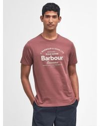 Barbour - Brairton Graphic T-shirt - Lyst