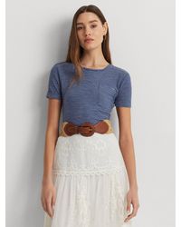 Ralph Lauren - Lauren Trenmea Stripe T-shirt - Lyst