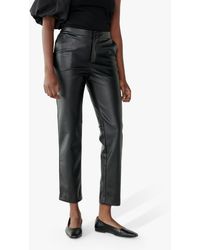Twist & Tango - Camilla Faux Leather Cropped Trousers - Lyst