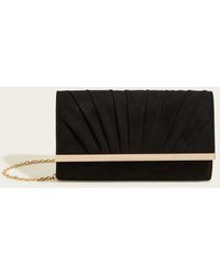 Monsoon - Pleated Chain Strap Occasion Clutch Bag - Lyst