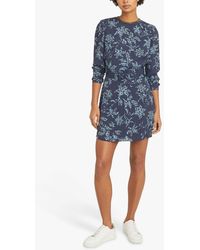 reiss sienna reef print dress