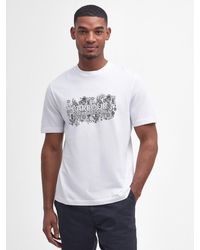 Barbour - International Ridley Graphic T-shirt - Lyst