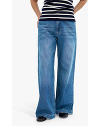 My Essential Wardrobe - Malo Wide Leg Jeans - Lyst