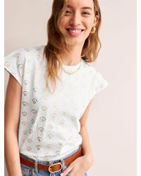 Boden - Louisa Slub T-shirt - Lyst