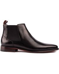 Simon Carter - Astrex Leather Chelsea Boots - Lyst