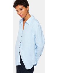 Whistles - Relaxed Fit Linen Shirt - Lyst