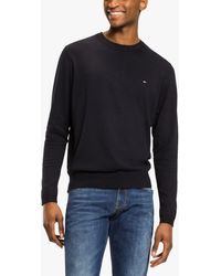 Core Cotton-silk Crew Neck Jumper 