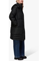Whistles - Becky Longline Puffer Jacket - Lyst