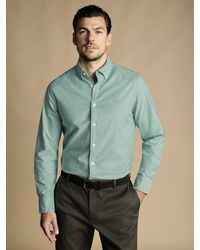 Charles Tyrwhitt - Slim Fit Washed Oxford Shirt - Lyst