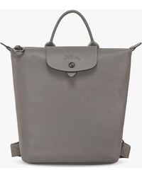 Longchamp - Le Pliage Xtra Leather Backpack - Lyst