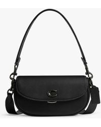 COACH - Emmy Leather Shoulder Bag - Lyst