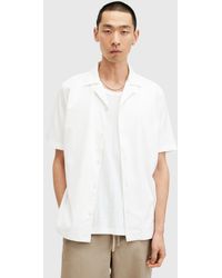 AllSaints - Hudson Short Sleeve Shirt - Lyst