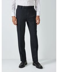 John Lewis - Washable Wool Blend Regular Fit Suit Trousers - Lyst