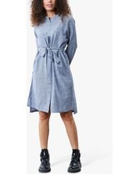 Lolly's Laundry - Vega Stripe Shirt Dress - Lyst