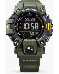 G-Shock - G-shock Mudman Solar Resin Strap Watch - Lyst