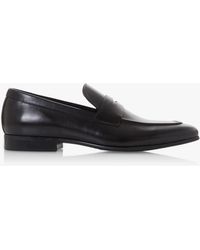 Dune - Server Leather Loafers - Lyst
