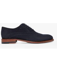 Oliver Sweeney - Ledwell Suede Oxford Wing Tip Brogue - Lyst