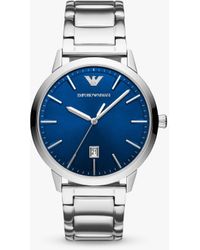 Emporio Armani - Date Bracelet Strap Watch - Lyst