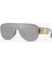 Versace - Ve4391 Irregular Sunglasses - Lyst