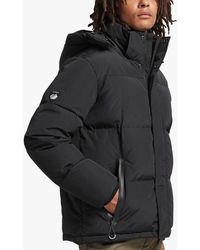 Superdry - Hooded Box Quilt Puffer Jacket - Lyst
