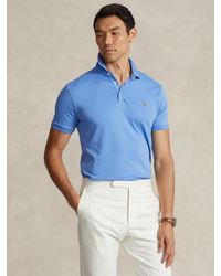 Ralph Lauren - Polo Custom Slim Fit Soft Cotton Polo Shirt - Lyst