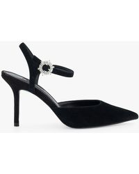 Dune - Channel Slingback Court Shoes - Lyst
