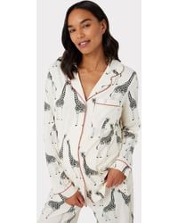 Chelsea Peers - Giraffe Long Shirt Organic Cotton Maternity Pyjama Set - Lyst