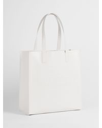 Ted Baker - Croccon Large Icon Shopper Bag - Lyst