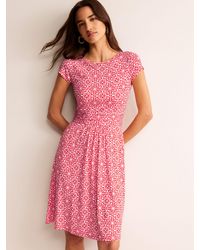 Boden - Amelie Floral Jersey Dress - Lyst