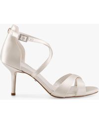 Dune - Bridal Collection Maribel Strappy Stiletto Mid Heel Sandals - Lyst