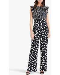 phase eight victoriana jumpsuit navy