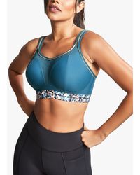Panache - Abstract Animal Print Non Wired Sports Bra - Lyst