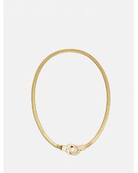 Jigsaw - Snake Chain Necklace - Lyst